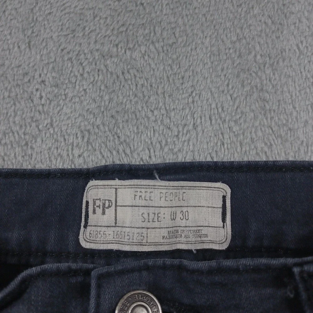 Free‎ People Jeans Womens 30 Back Denim Distressed Boho Modern